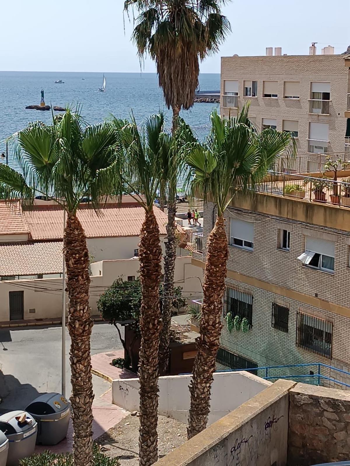 Disfruta del mar, playa y del puerto Puerto de Mazarrón Exterior foto